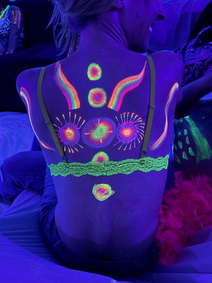 Black Light Body Paint Party Tickets, Private home, Bend, OR