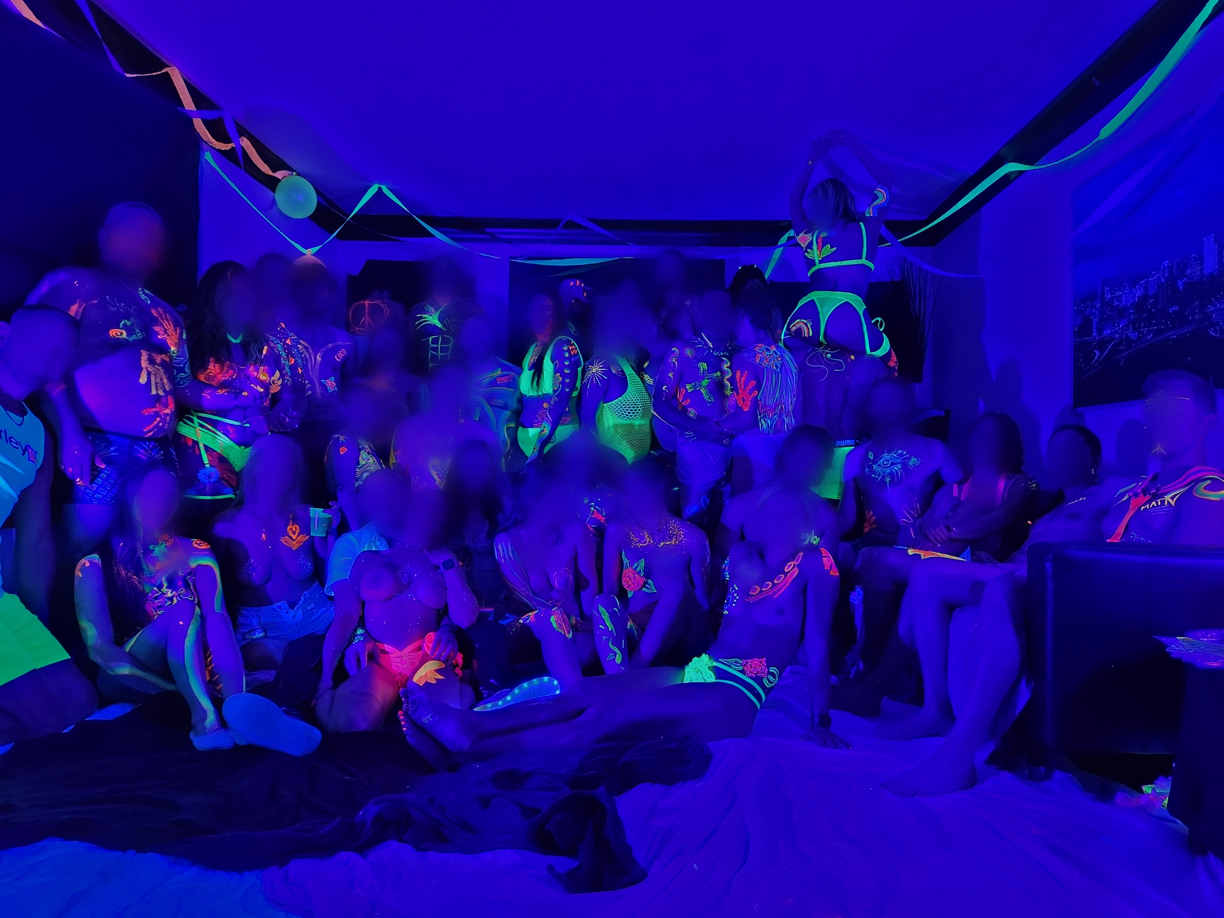 Black Light Body Paint Party Tickets, Private home, Bend, OR